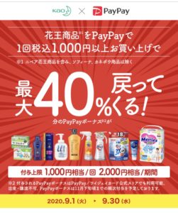 paypayのキャンペーンの画像